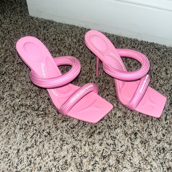 SOLD Alexander Wang Julie Heels -Pink - Picture 1 of 2
